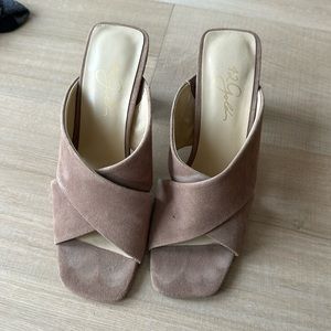 Taupe Mules